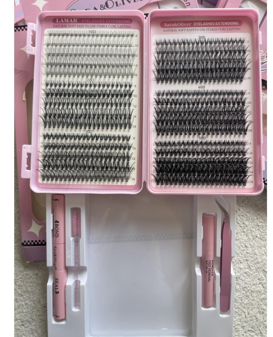 Doğal set (kirpik çıkarıcı hediyeli)